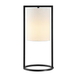 SAFAVIEH Lighting Marineta Contemporary 18-inch Table Lamp (LED Bulb Included) - 8.3 In. W x 8.3 In. D x 17.8 In. H - 8Wx8Dx18H