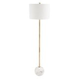 SAFAVIEH Lighting Marjolein Modern 64-inch Floor Lamp - 17 In. W x 17 In. D x 64 In. H - 17Wx17Dx64H