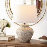 SAFAVIEH Lighting Marusa 22.5-inch Ceramic Table Lamp - 15" x 15" x 22.5" - 15Wx15Dx23H