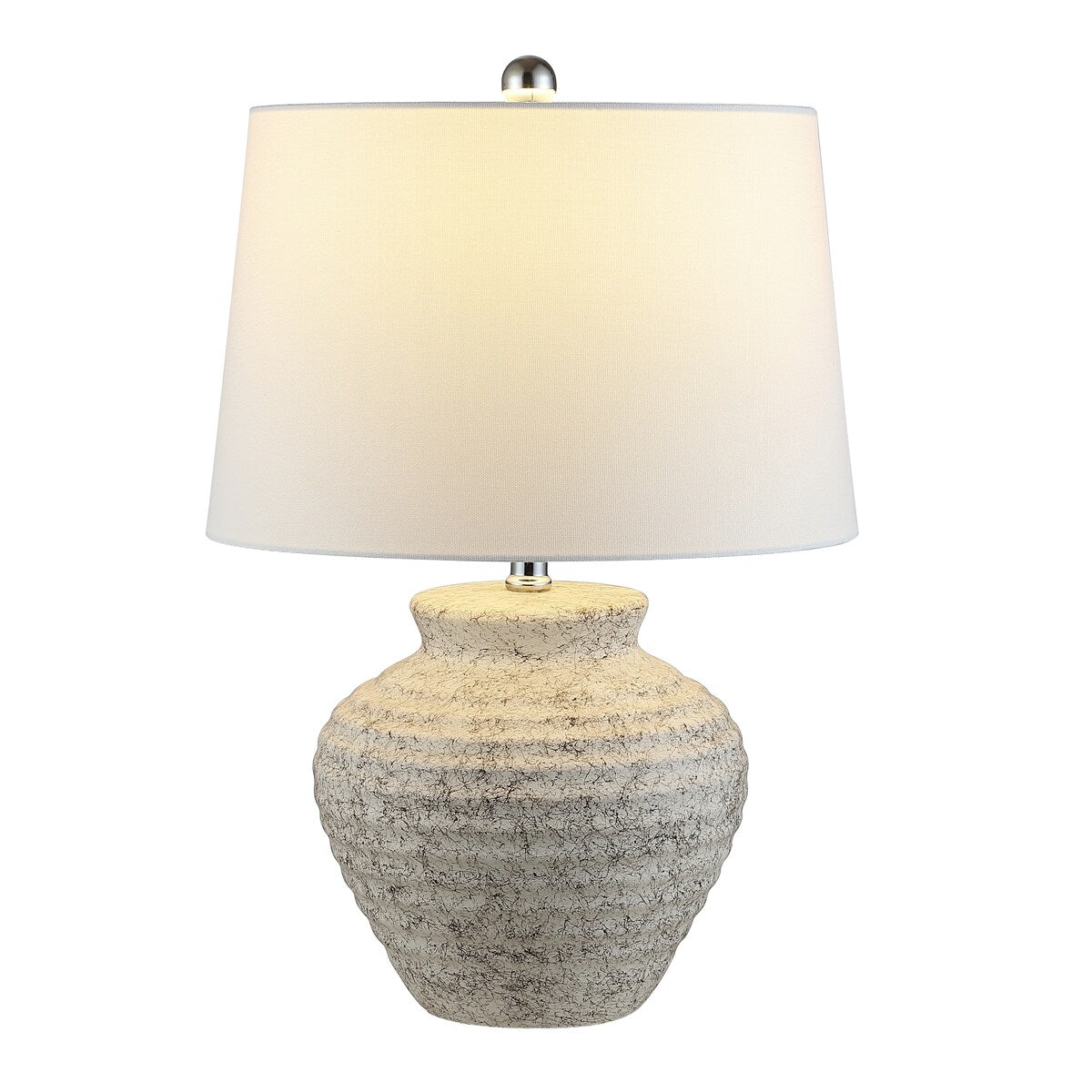 SAFAVIEH Lighting Marusa 22.5-inch Ceramic Table Lamp - 15" x 15" x 22.5" - 15Wx15Dx23H