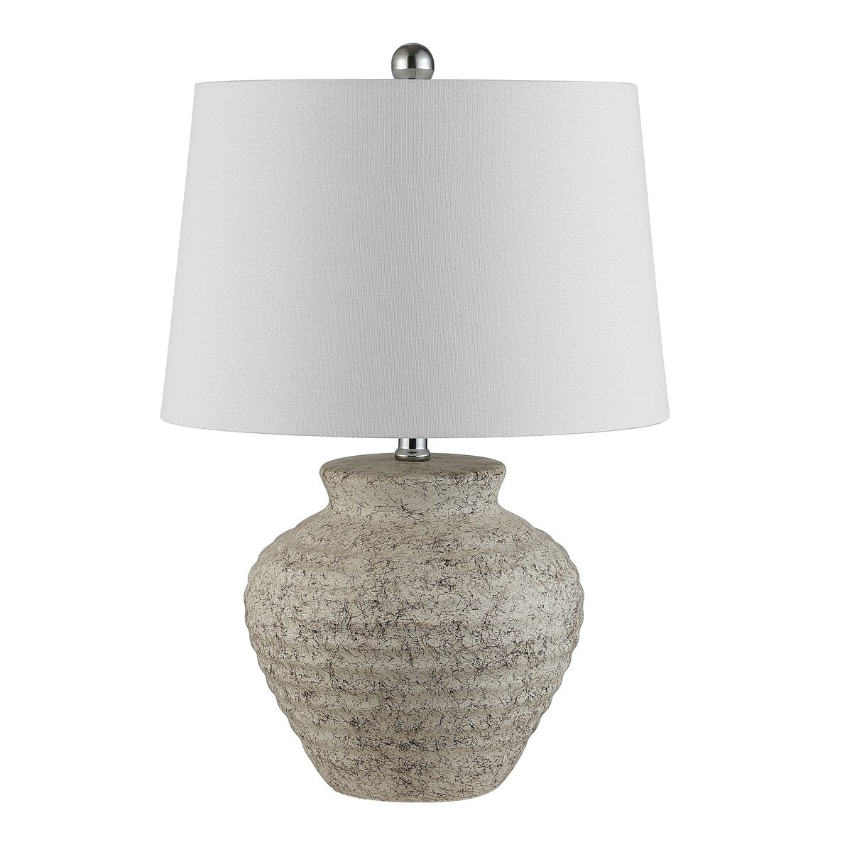 SAFAVIEH Lighting Marusa 22.5-inch Ceramic Table Lamp - 15" x 15" x 22.5" - 15Wx15Dx23H