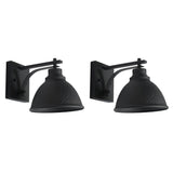 SAFAVIEH Lighting Melila 8-inch Outdoor Wall Sconce [SET of 2] - 8Wx8Dx11H