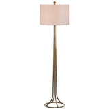 SAFAVIEH Lighting Merily 60-inch Antique Bronze Metal Floor Lamp - 17"x17"x60" - Antique Bronze - 17Wx17Dx60H