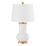 SAFAVIEH Lighting Mukhayyo 25" Table Lamp - 14" W x 14" D x 24" H - 14Wx14Dx24H