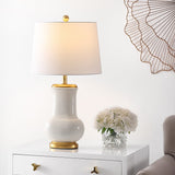 SAFAVIEH Lighting Mukhayyo 25" Table Lamp - 14" W x 14" D x 24" H - 14Wx14Dx24H