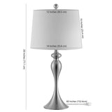 SAFAVIEH Lighting Myrtle 28-inch Iron Table Lamp - 14" x 14" x 28" - 14Wx14Dx28H