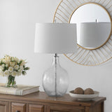 SAFAVIEH Lighting Nailja 26-inch Glass Table Lamp - 15" x 15" x 26" - 15Wx15Dx26H