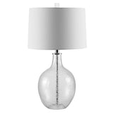 SAFAVIEH Lighting Nailja 26-inch Glass Table Lamp - 15" x 15" x 26" - 15Wx15Dx26H