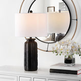 SAFAVIEH Lighting Naira 26" Table Lamp - 14" W x 14" D x 26" H - 14Wx14Dx26H