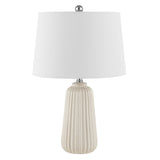 SAFAVIEH Lighting Nataliea 24-inch Ceramic Table Lamp - 15" x 15" x 24" - 15Wx15Dx24H