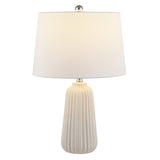 SAFAVIEH Lighting Nataliea 24-inch Ceramic Table Lamp - 15" x 15" x 24" - 15Wx15Dx24H