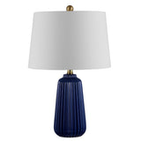 SAFAVIEH Lighting Nataliea 24-inch Ceramic Table Lamp - 15" x 15" x 24" - 15Wx15Dx24H