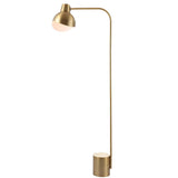 SAFAVIEH Lighting Nette 58-inch Gold Led Floor Lamp - 20.5" x 8" x 57.5" - Brass Gold - 21Wx8Dx58H