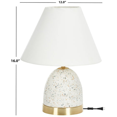 SAFAVIEH Lighting Nicolai 16-inch Table Lamp - 12Wx12Dx16H