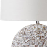 SAFAVIEH Lighting Niki 27-inch Cream Table Lamp - 19"x10.5"x26.5" - 19Wx11Dx27H