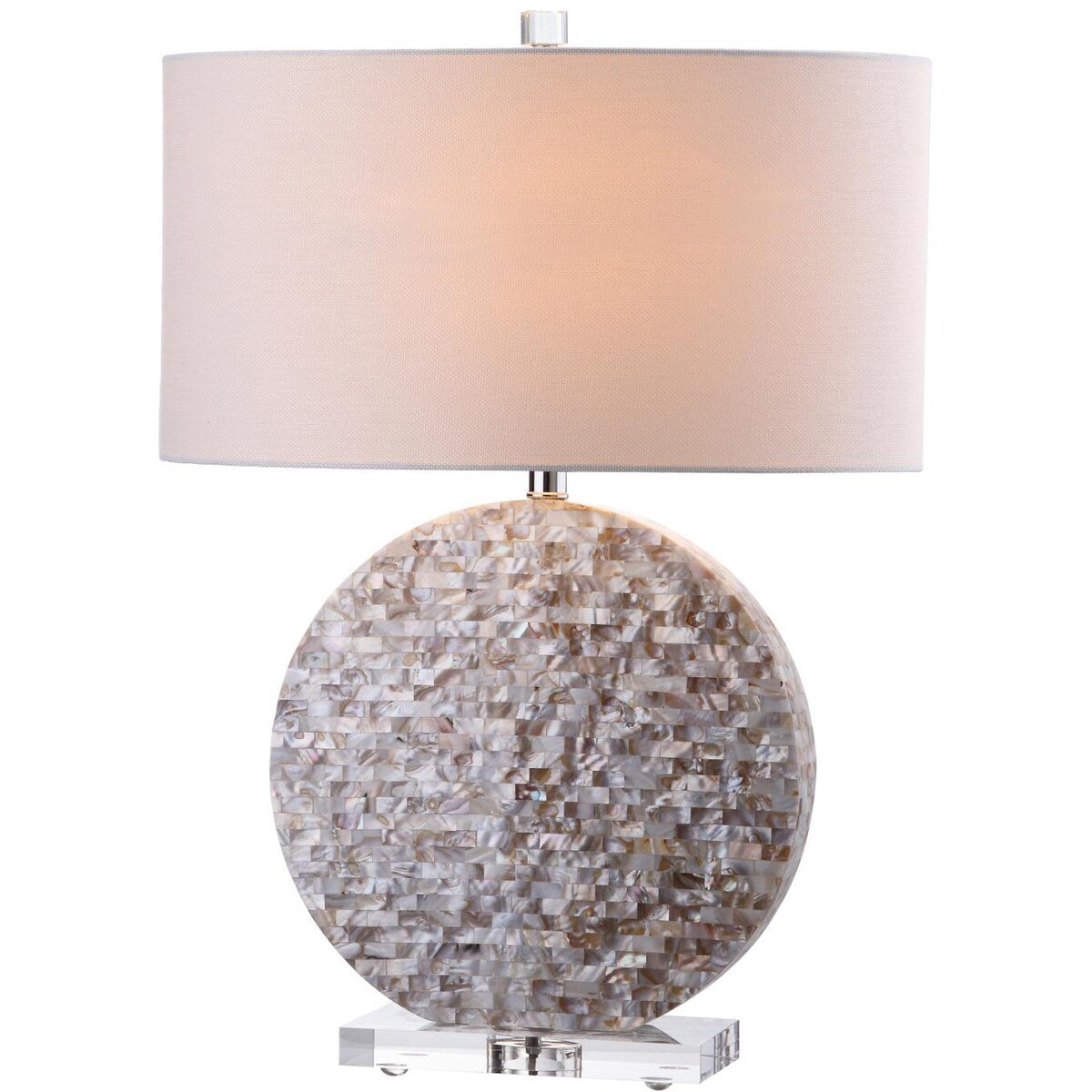 SAFAVIEH Lighting Niki 27-inch Cream Table Lamp - 19"x10.5"x26.5" - 19Wx11Dx27H