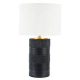 SAFAVIEH Lighting Ninell 25" Table Lamp - 14" W x 14" D x 25" H - 14Wx14Dx24H