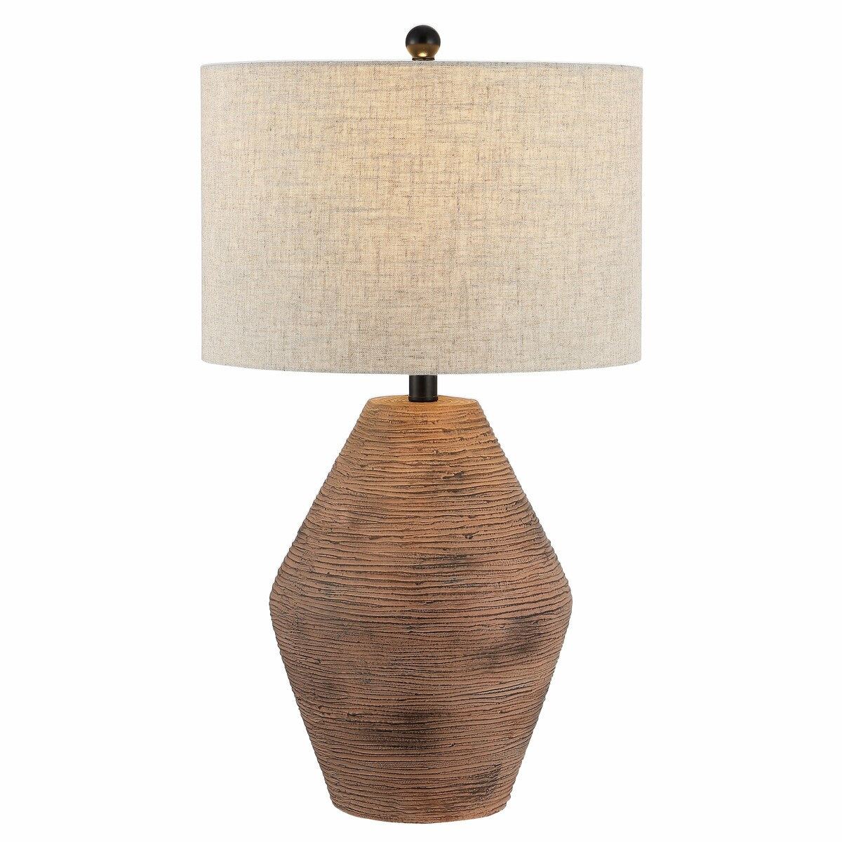 SAFAVIEH Lighting Nini Rustic 26-inch LED Table Lamp - 15" W x 15" L x 26.25" H - 15Wx15Dx26H