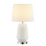 SAFAVIEH Lighting Onelia 18-inch LED Table Lamp - 12" W x 12" D x 21" H