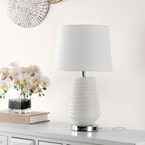 SAFAVIEH Lighting Onelia 18-inch LED Table Lamp - 12" W x 12" D x 21" H