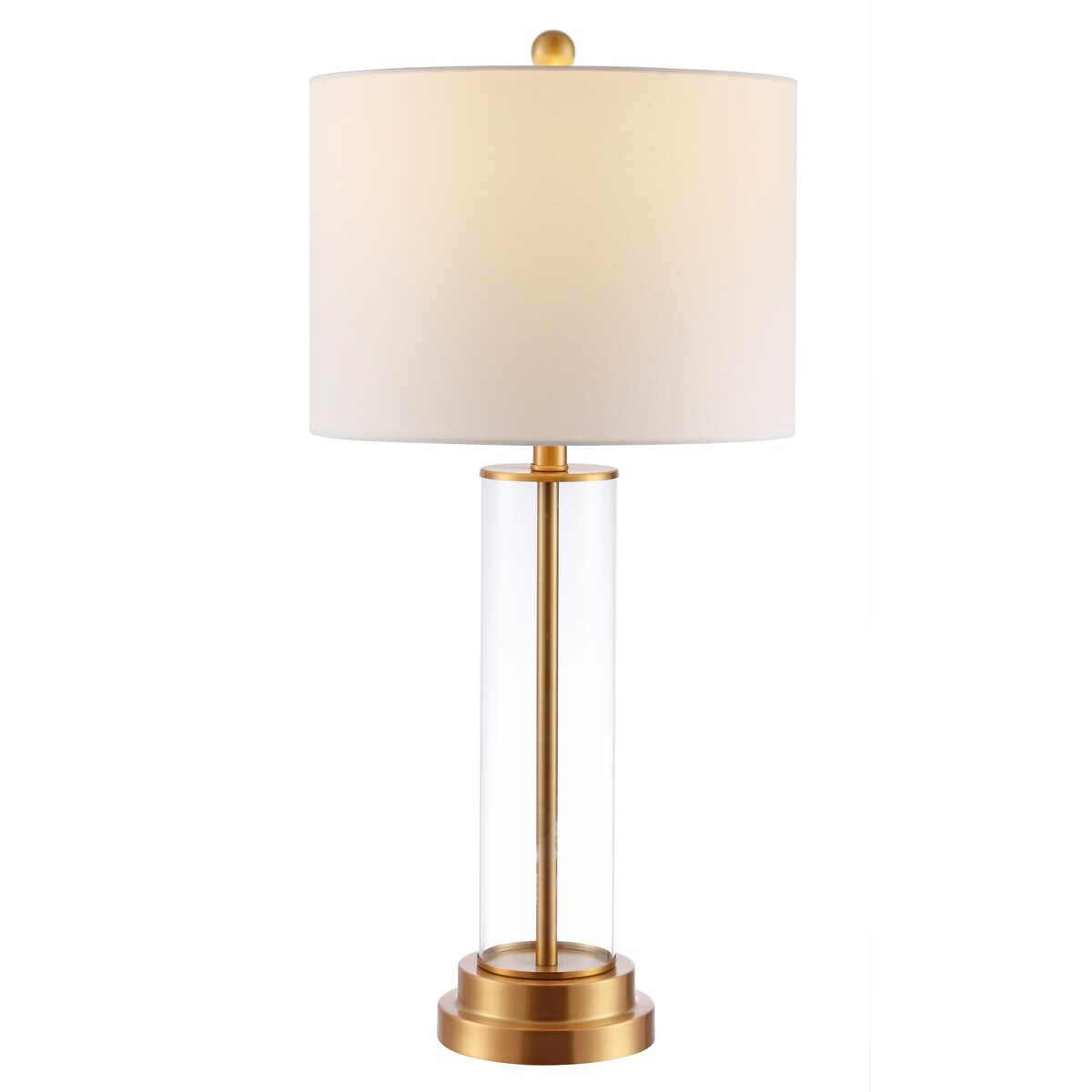 SAFAVIEH Lighting Onica 26-inch Glass Table Lamp - 14" x 14" x 26" - 14Wx14Dx29H