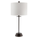 SAFAVIEH Lighting Onica 26-inch Glass Table Lamp - 14" x 14" x 26" - 14Wx14Dx29H