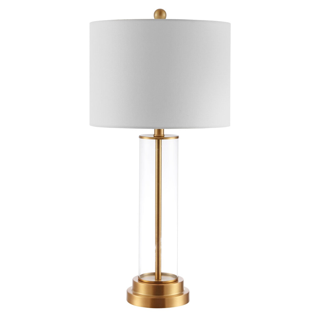 SAFAVIEH Lighting Onica 26-inch Glass Table Lamp - 14" x 14" x 26" - 14Wx14Dx29H