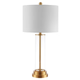 SAFAVIEH Lighting Onica 26-inch Glass Table Lamp - 14" x 14" x 26" - 14Wx14Dx29H