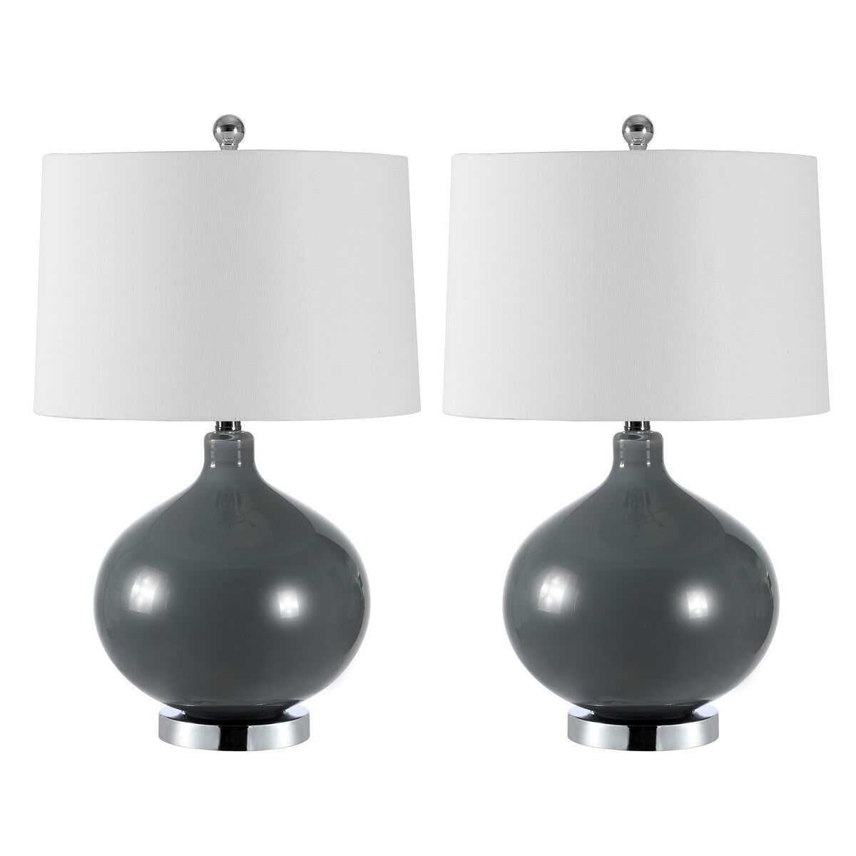 SAFAVIEH Lighting Parand 25-inch LED Table Lamp (Set of 2) - 15" W x 15" L x 25" H - 15Wx15Dx25H