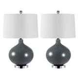 SAFAVIEH Lighting Parand 25-inch LED Table Lamp (Set of 2) - 15" W x 15" L x 25" H - 15Wx15Dx25H