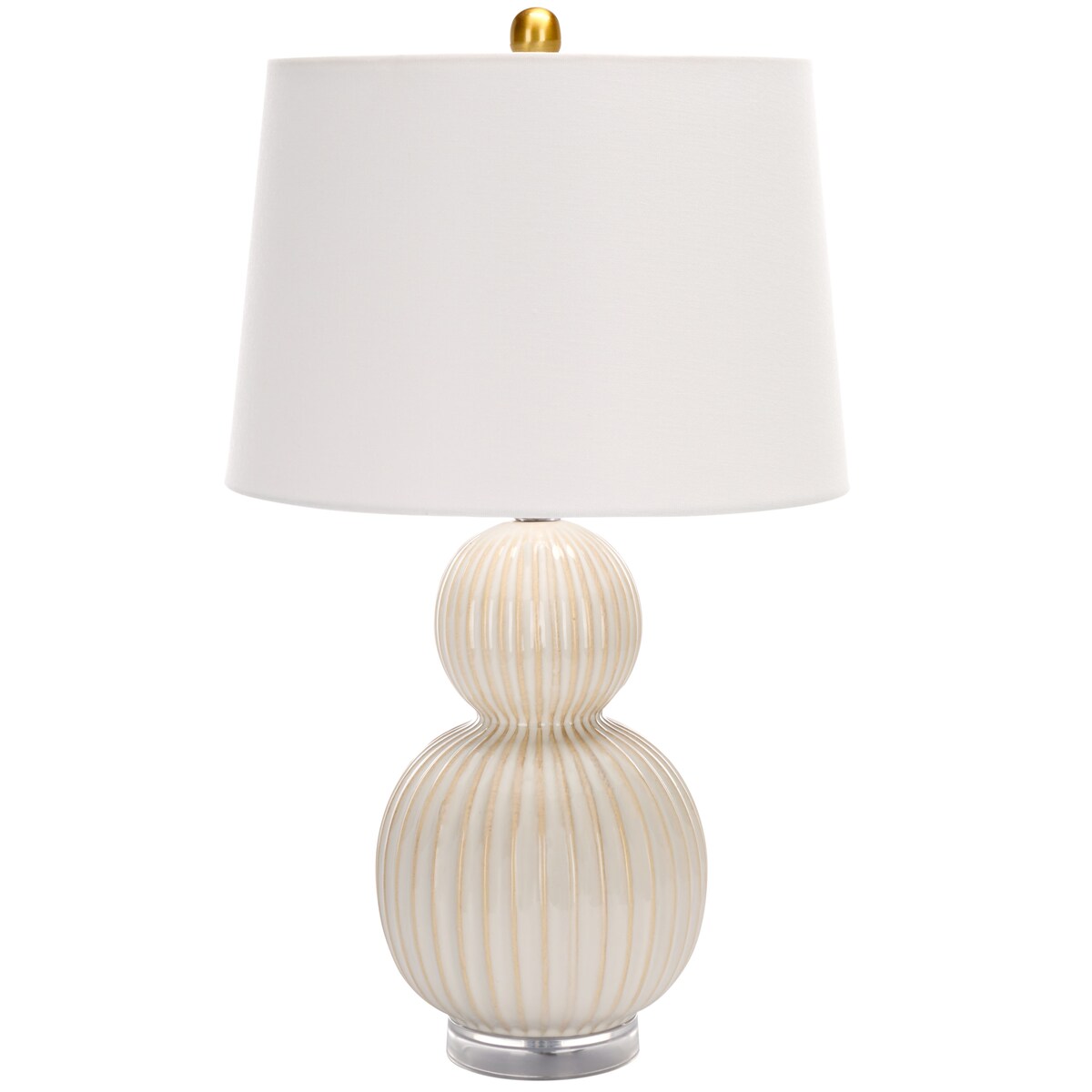 SAFAVIEH Lighting Ranjeeta 25" Table Lamp - 15" W x 15" D x 25" H - 15Wx15Dx25H