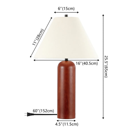 SAFAVIEH Lighting Rennie 26-inch Table Lamp - 16Wx16Dx26H