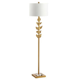 SAFAVIEH Lighting Richarde 61-inch Led Floor Lamp - Gold Leaf - 15Wx15Dx62H