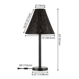 SAFAVIEH Lighting Ricki 24-inch Table Lamp - 12Wx12Dx24H