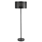 SAFAVIEH Lighting Rosabelle 62" Floor Lamp - Black - 18Wx18Dx62H