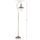 SAFAVIEH Lighting Rosaline 66.5-inch Floor Lamp - Silver - Silver/Grey - 16Wx12Dx67H