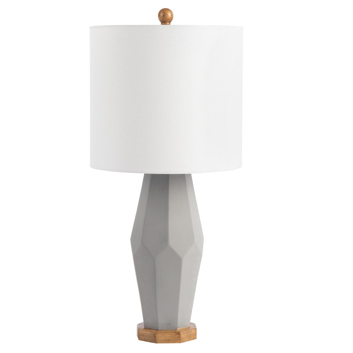 SAFAVIEH Lighting Rouba 27-inch Ceramic LED Table Lamp (Set of 2) - 12" W x 12" L x 27" H - 12Wx12Dx27H