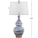 SAFAVIEH Lighting Salinda 31-inch LED Table Lamp - 17"x17"x31" - 17Wx17Dx31H