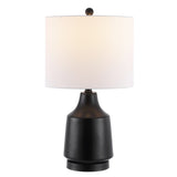 SAFAVIEH Lighting Satoko 24" Table Lamp - 14" W x 14" D x 26" H - 14Wx14Dx26H