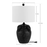 SAFAVIEH Lighting Seina Modern 23-inch Table Lamp - 13 In. W x 13 In. D x 23 In. H - 13Wx13Dx23H