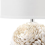 SAFAVIEH Lighting Serina 23-inch White Table Lamp - 16"x16"x23" - 16Wx16Dx23H