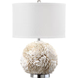 SAFAVIEH Lighting Serina 23-inch White Table Lamp - 16"x16"x23" - 16Wx16Dx23H