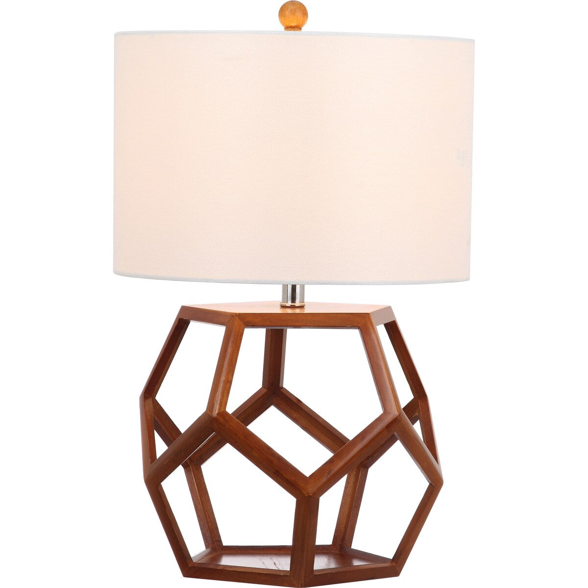 SAFAVIEH Lighting Shawnda 24-inch Brown Table Lamp - 15"x15"x23.75" - 15Wx15Dx24H