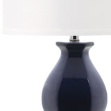 SAFAVIEH Lighting Shona 30-inch Egg Blue Table Lamp - 16"x16"x30" - 16Wx16Dx30H