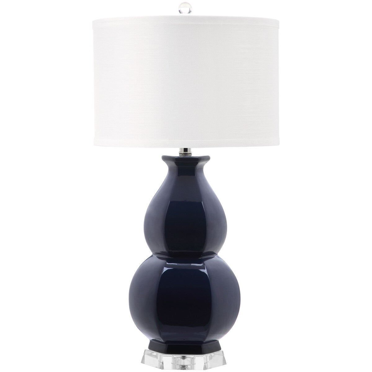 SAFAVIEH Lighting Shona 30-inch Egg Blue Table Lamp - 16"x16"x30" - 16Wx16Dx30H