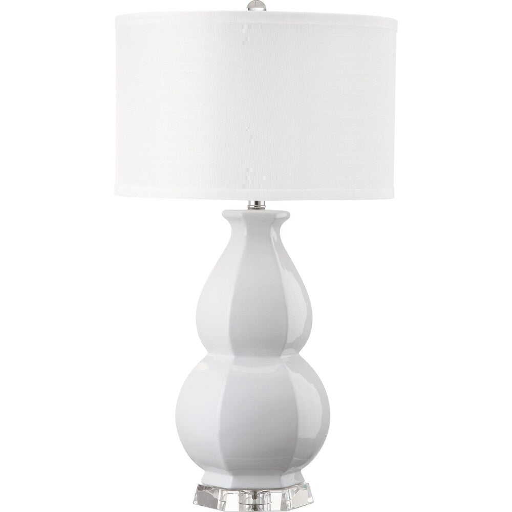 SAFAVIEH Lighting Shona 30-inch Egg Blue Table Lamp - 16"x16"x30" - 16Wx16Dx30H