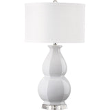 SAFAVIEH Lighting Shona 30-inch Egg Blue Table Lamp - 16"x16"x30" - 16Wx16Dx30H