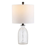 SAFAVIEH Lighting Snaedis 23-inch Glass Table Lamp - 12" x 12" x 23" - 12Wx12Dx23H