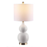 SAFAVIEH Lighting Steinvor 24.5-inch Mosaic Table Lamp - 12" x 12" x 24.5" - 12Wx12Dx25H