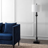 SAFAVIEH Lighting Summer 62-inch Black Floor Lamp - 15" W x 15" L x 61.5" H - 15Wx15Dx62H